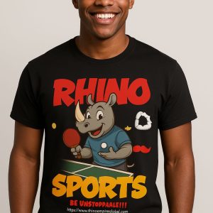 Rhino Sports Cotton Tshirts - Male