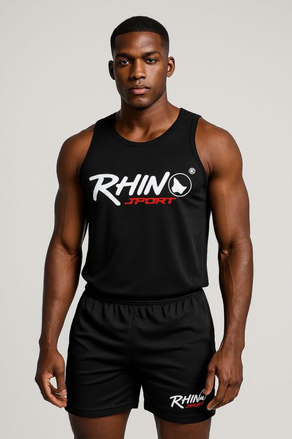 Two Piece Rhino Tank Top & Shorts