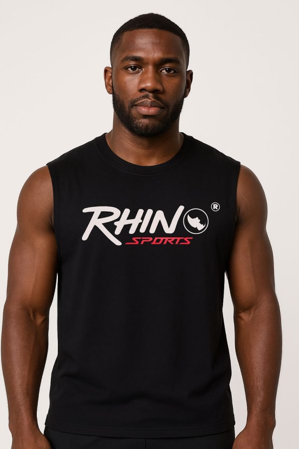 Rhino Cotton Tank Top - Male