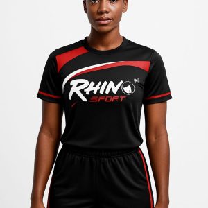 Two Piece Rhino Sports Jersey ( Black )